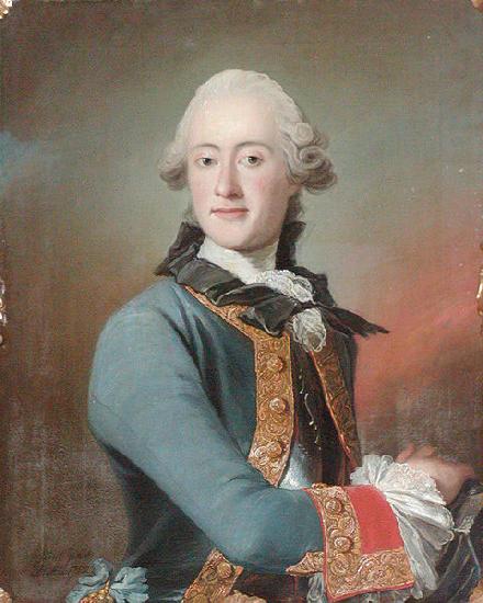 unknow artist Portrait of Admiral Frederik Christian Kaas oil painting image